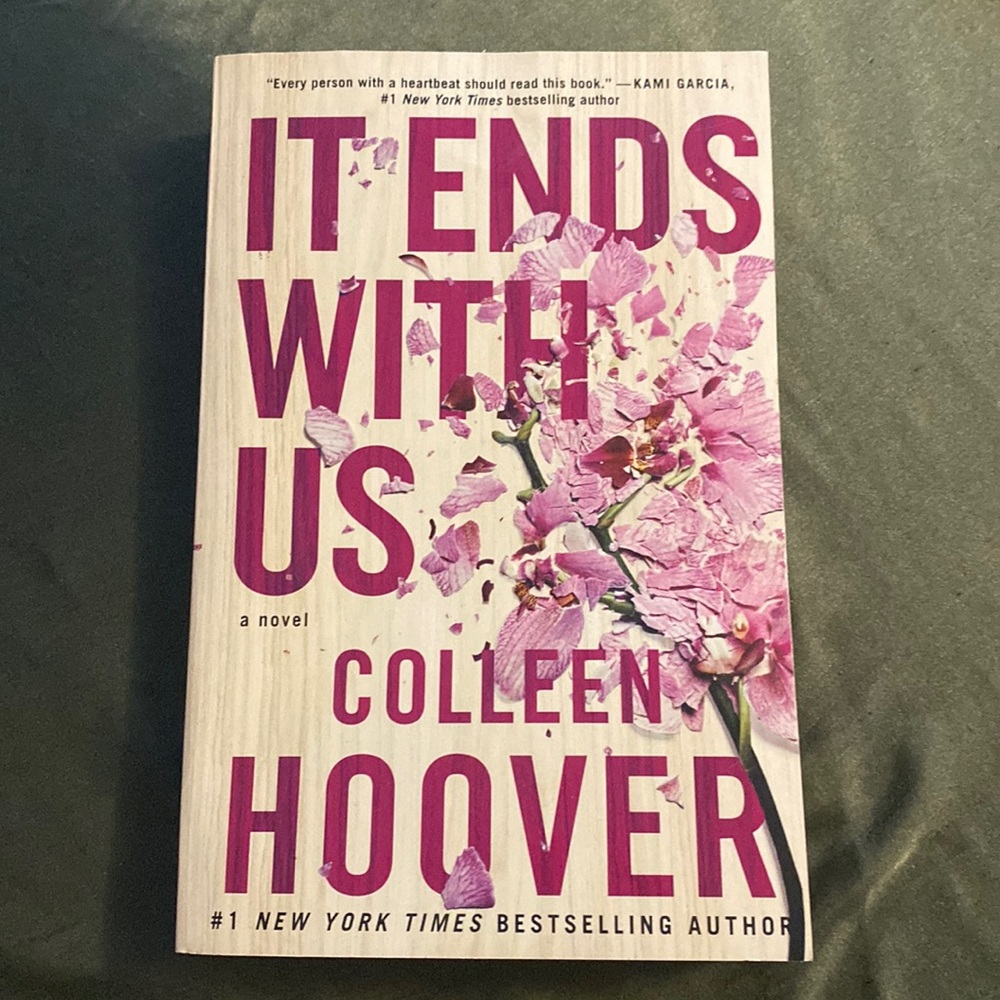 Top selling Colleen Hoover book, It Ends With Us